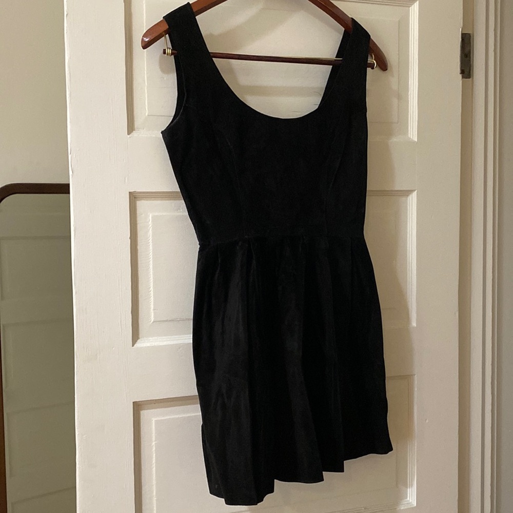 Vintage Jill Stuart suede dress from Chloe sevigny